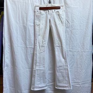 True Religion Unique rhinestone flare jeans